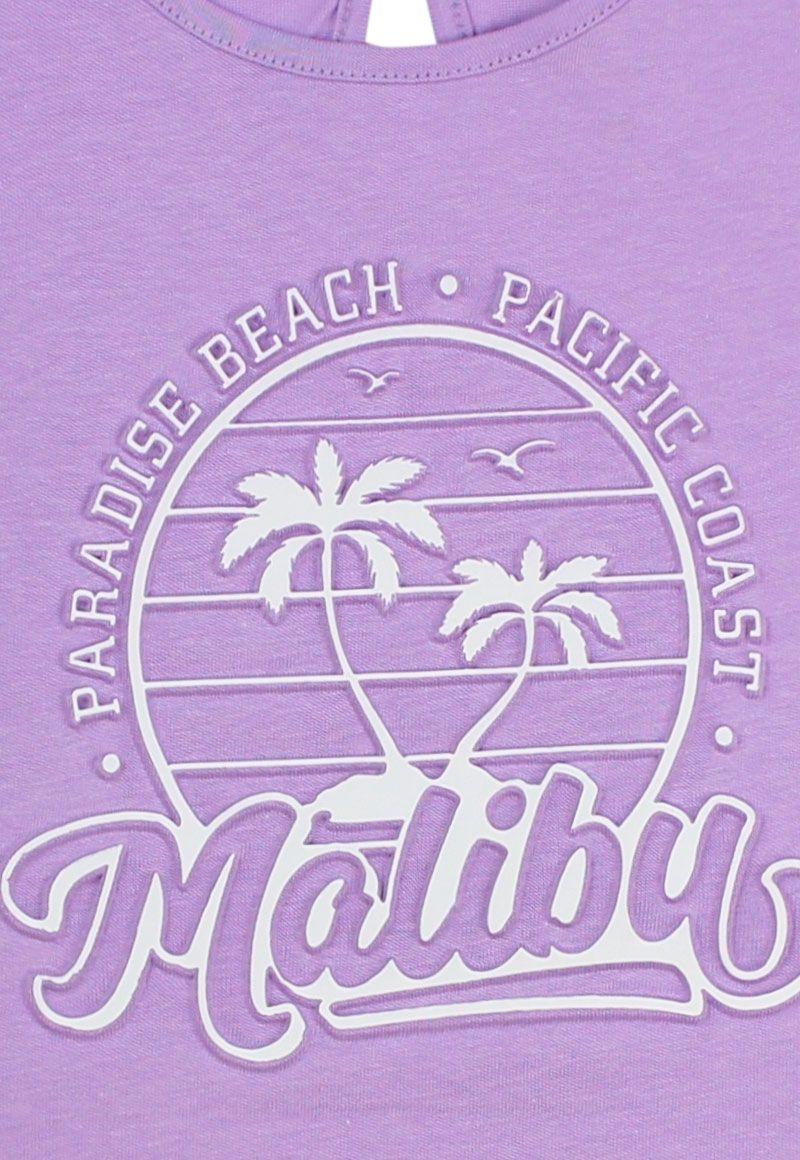 Polera kids niña dobladillo malibu 286-2