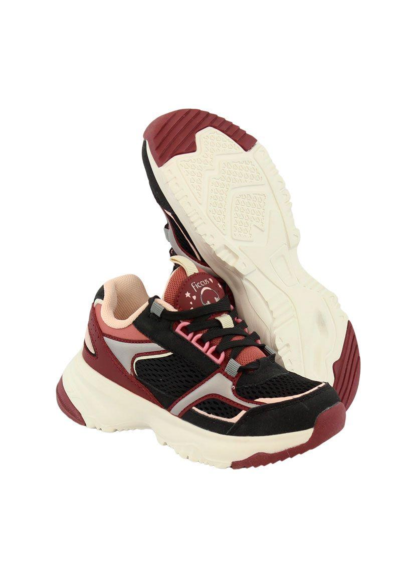 Zapatilla sport cordón junior niña 893-3