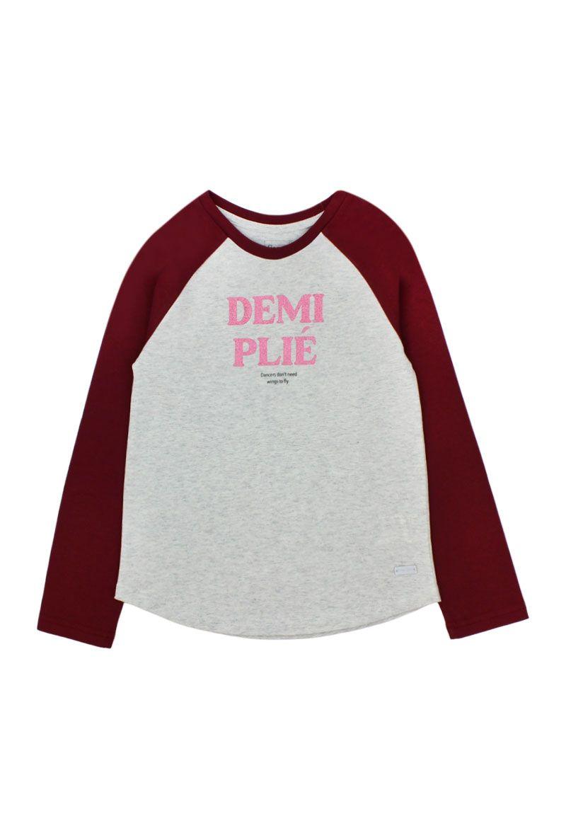 Polera kids niña manga raglan academy 270-0