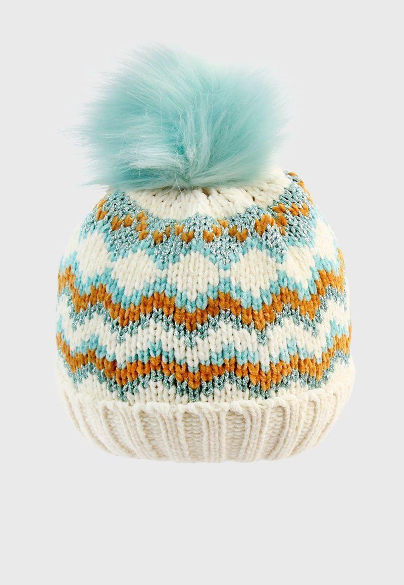 Gorro Kids Niña Ecolife Verde Menta 4/6-0