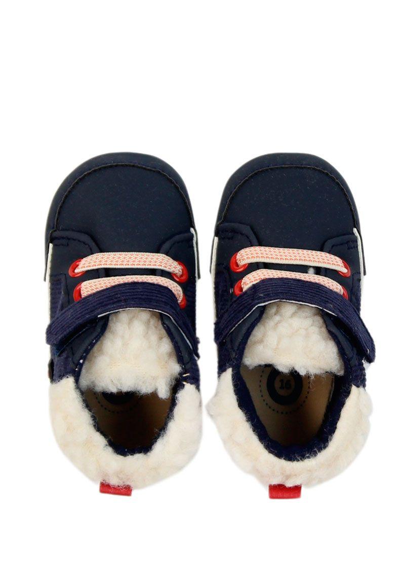 Botín velcro elástico bebé soft niño 814 W24d-2