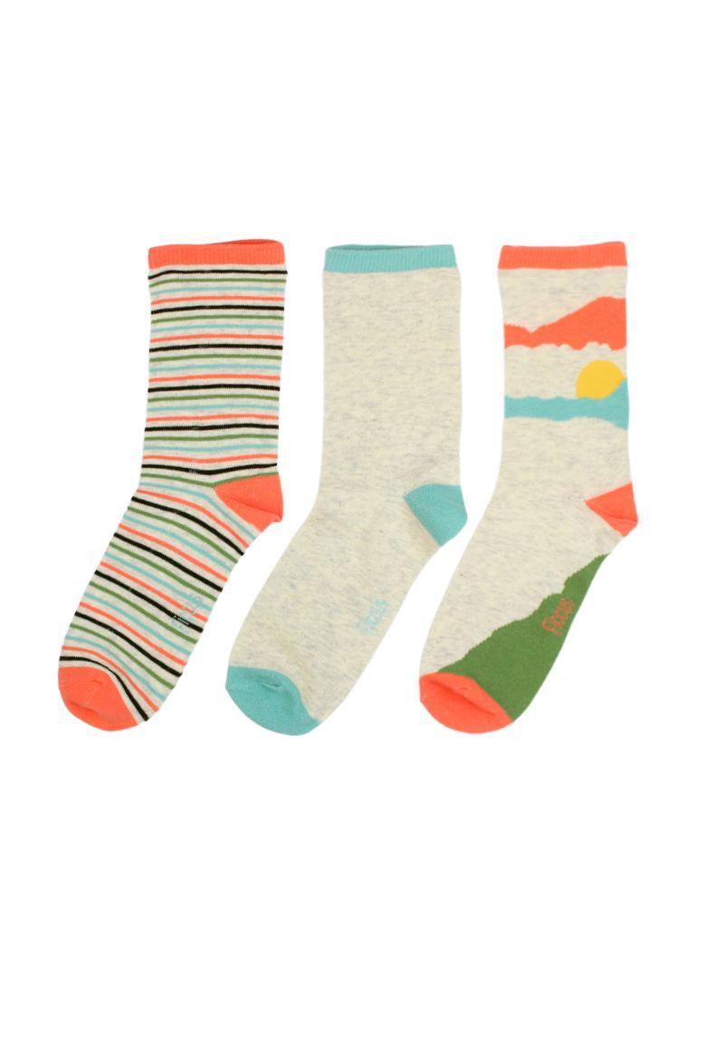 Pack triple calcetines teen niño 655-1