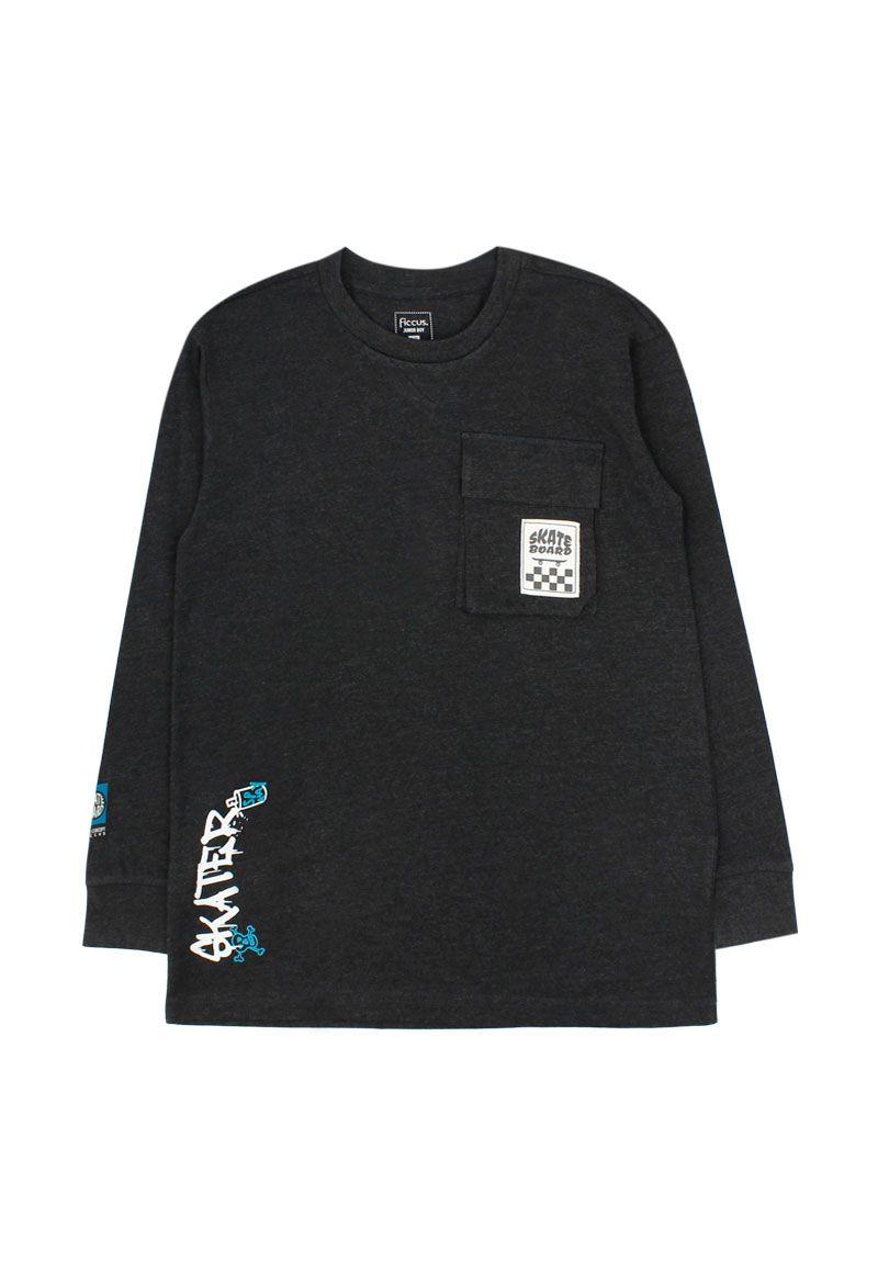 Polera junior niño c/ bolsillo move 334-0