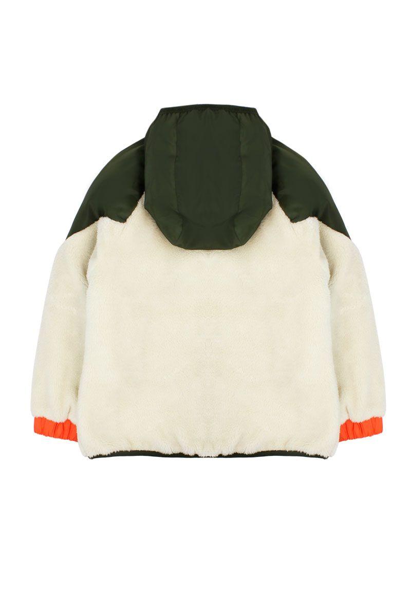 Casaca kids niño piel bicolor foresta 261-1