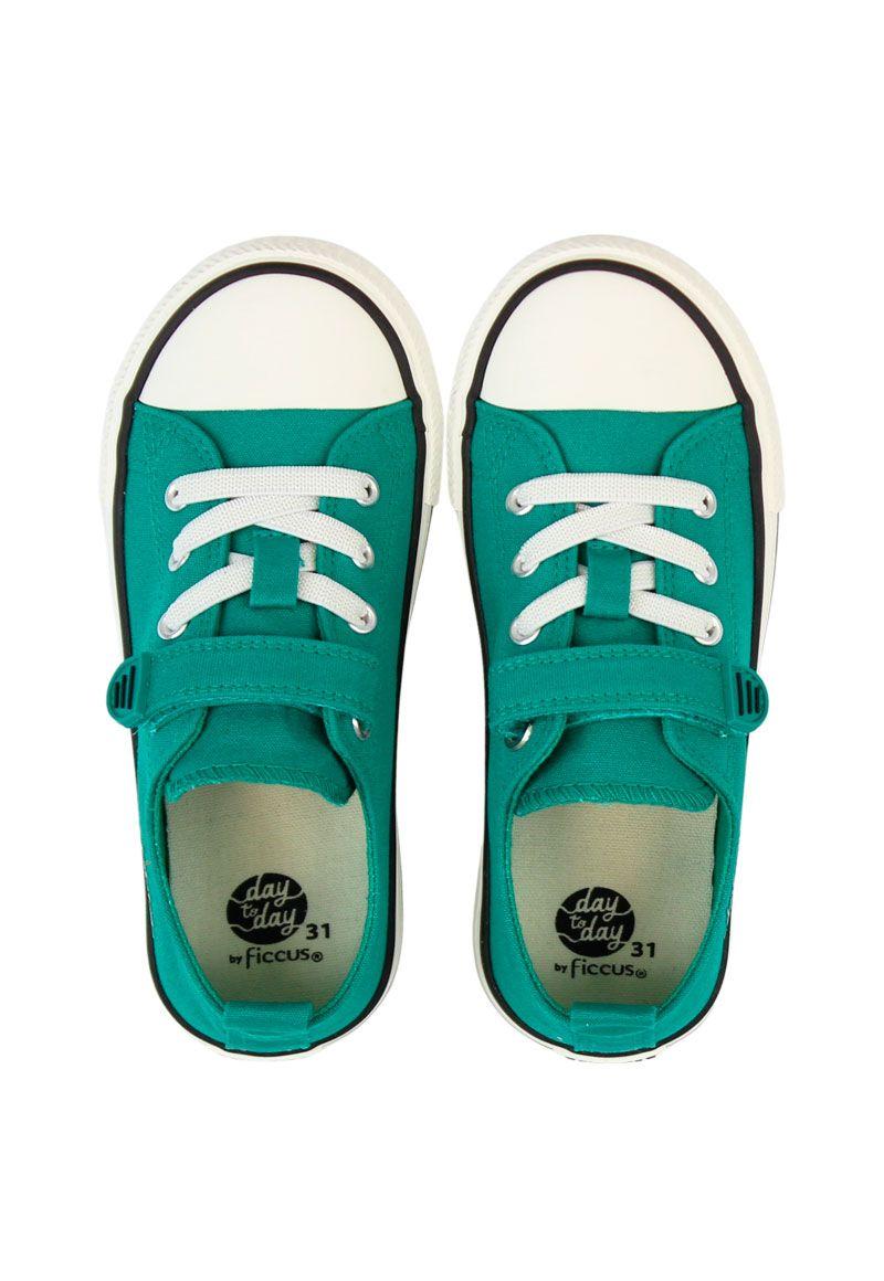 Zapatilla urbana day to day velcro elástico niño 955-2
