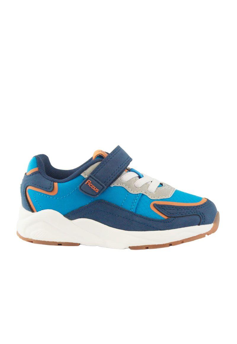 Zapatilla sport velcro elástico kids niño 897-0