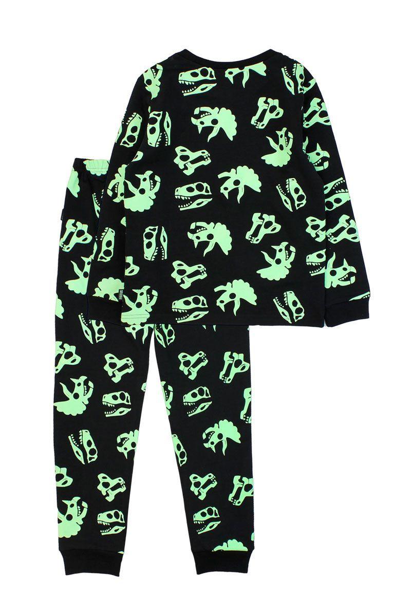Pijama kids niño fluorescente dinosaur 268m-1