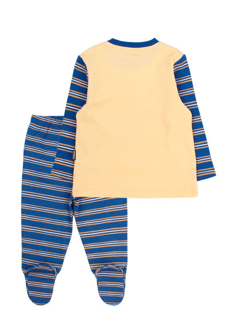 Pijama bebé niño listado wild 175c-1