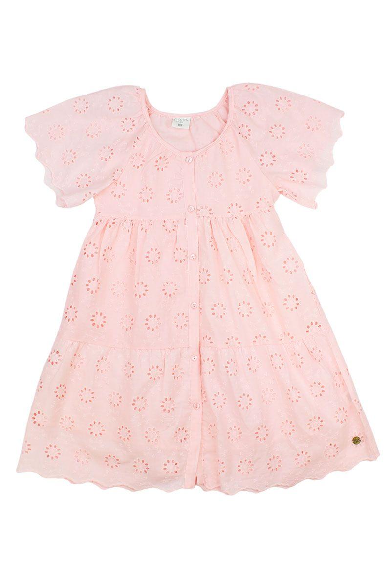 Vestido kids niña broderie earth 318-0
