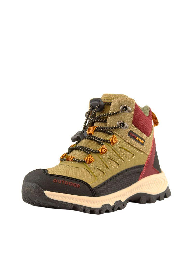 Zapatilla Ficcustex Block Action Caña Elástico Junior Niño-1