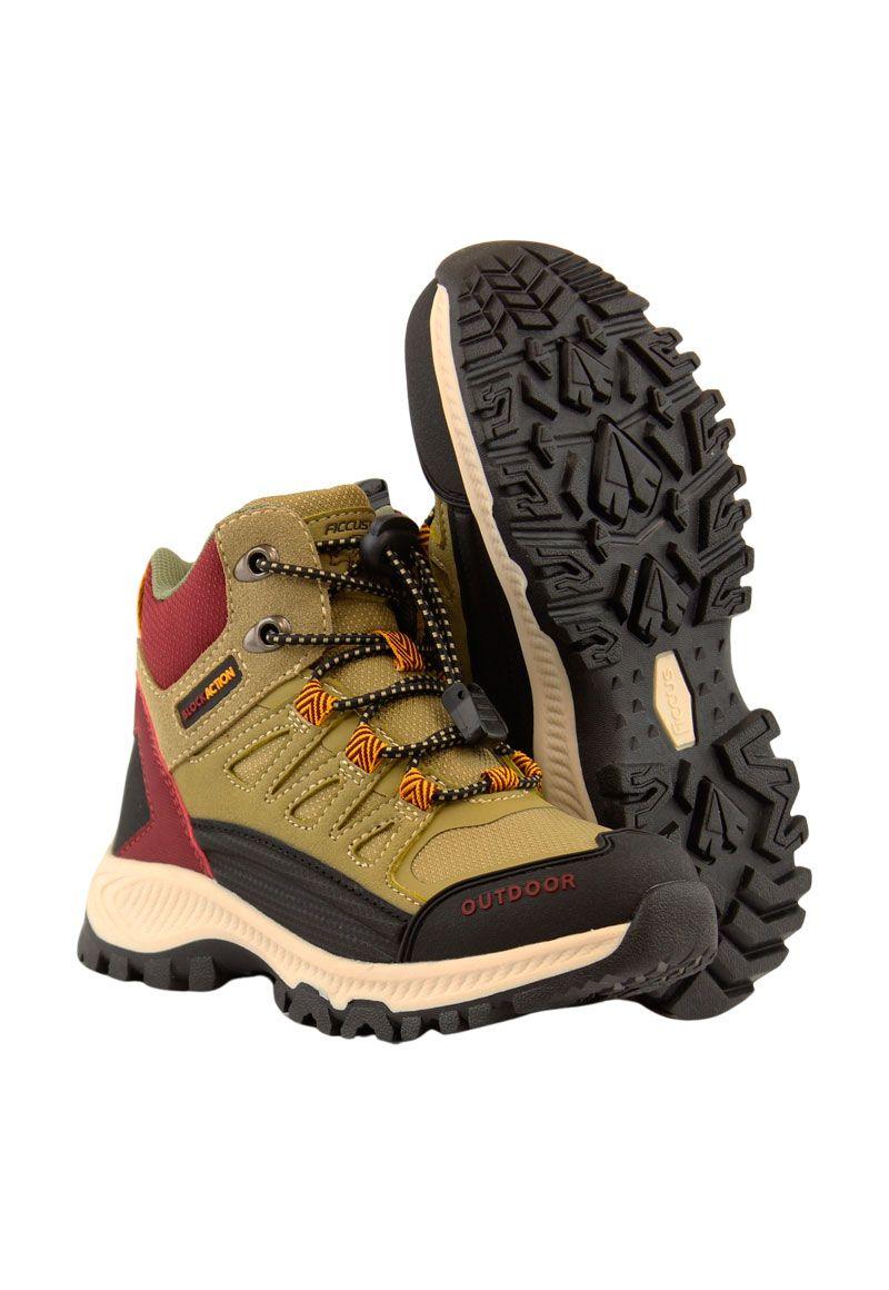 Zapatilla Ficcustex Block Action Caña Elástico Junior Niño-3