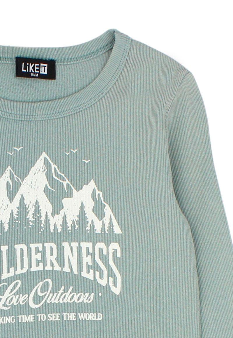 Top teens niña rib foresta 531b-2