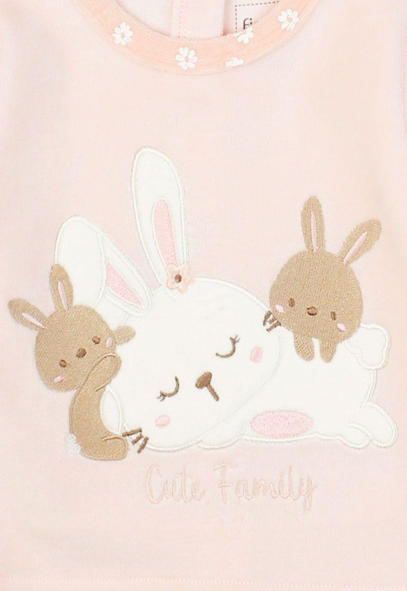 Conjunto newborn niña plush snowball 123-2