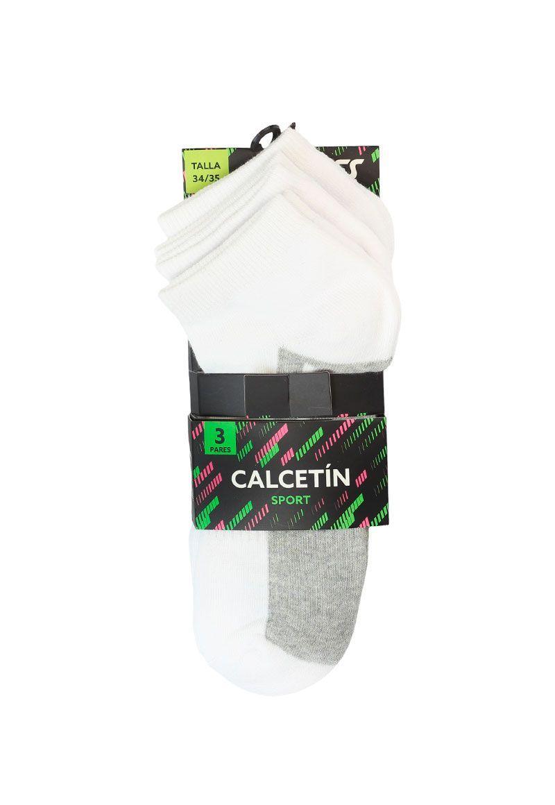 Triplepack calcetín escolar unisex 669m-0