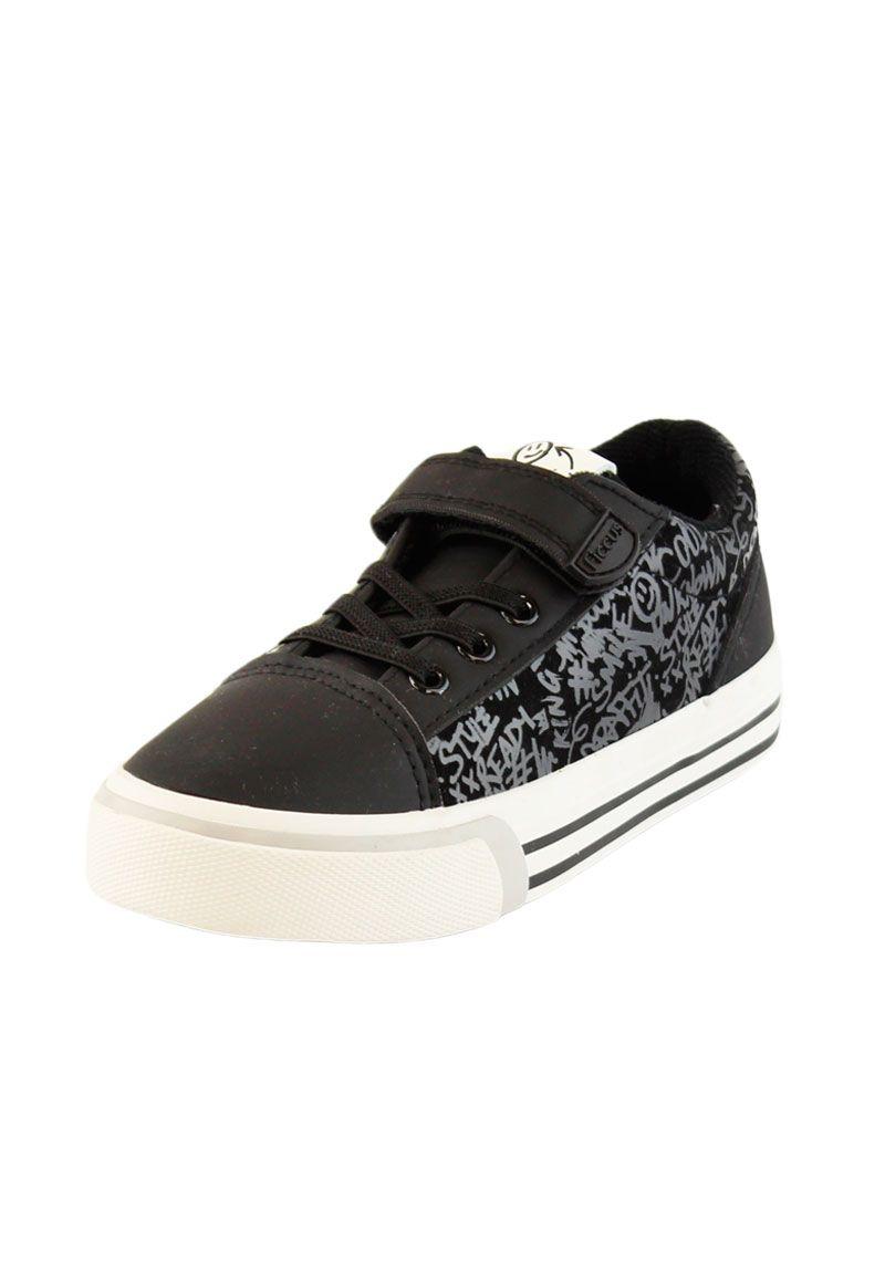 Zapatilla urbana velcro elástico w24 niño 926-1