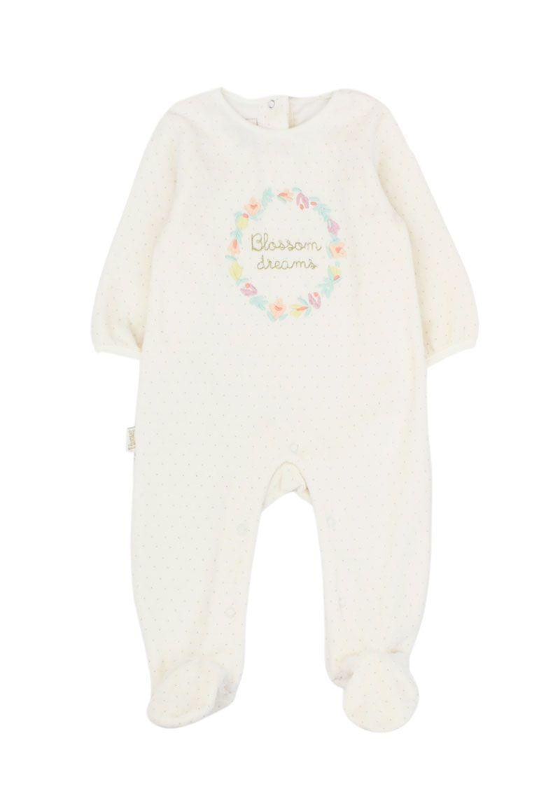 Osito newborn niña plush garden 126b-0
