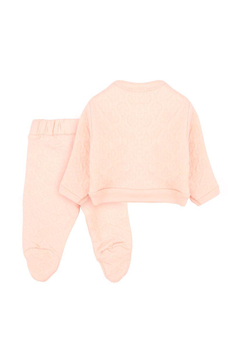 Conjunto newborn niña textura kitty 121b-1