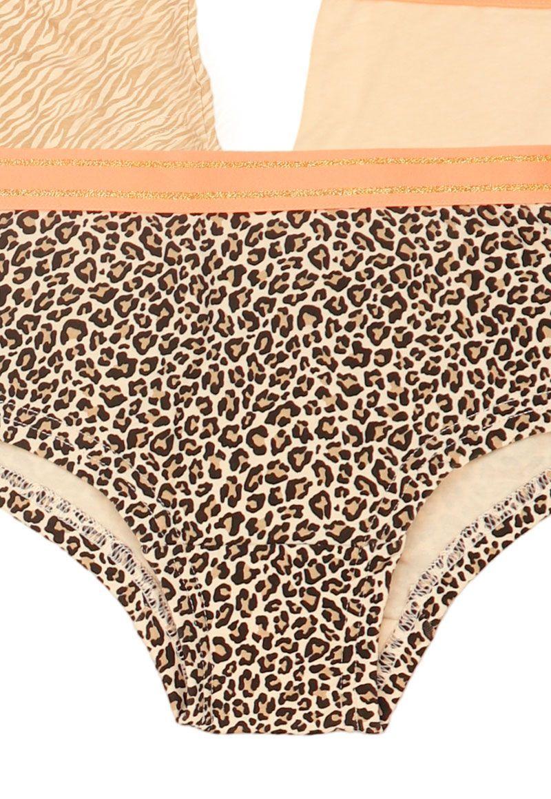 Pack triple pantaleta teens niña  660m-2