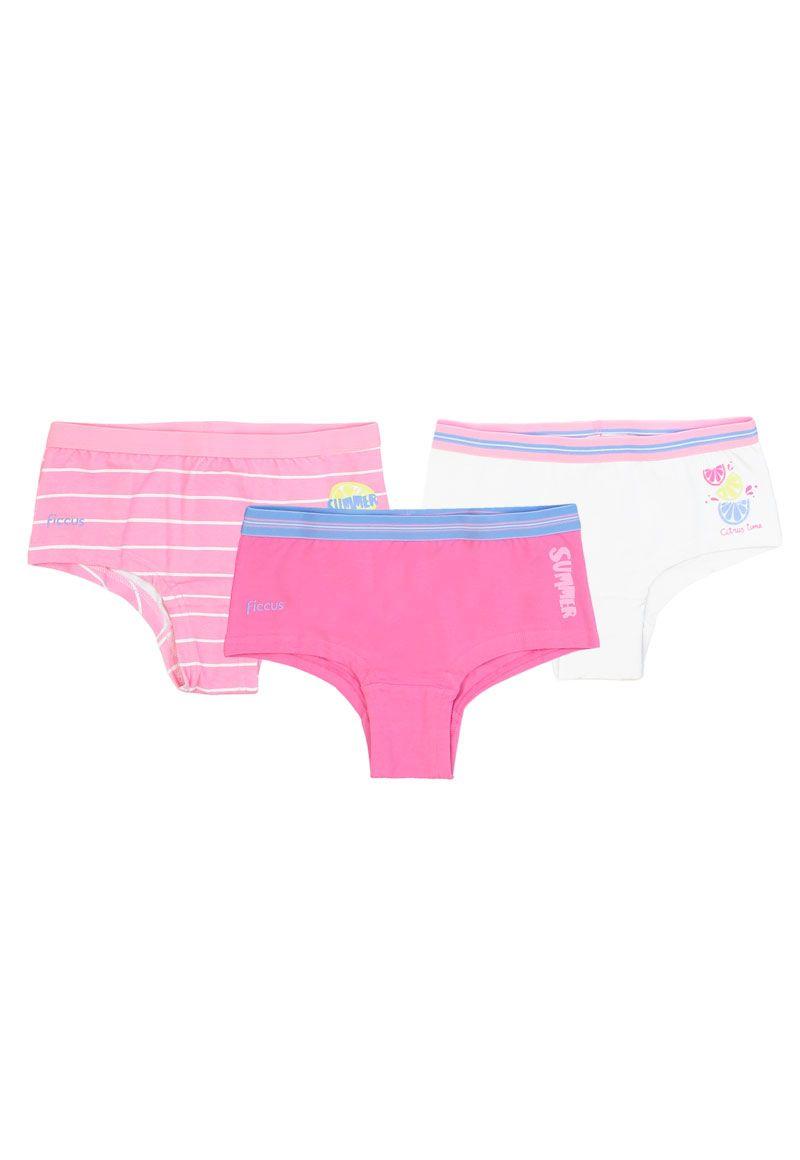 Pack triple pantaleta kids niña  649g-1