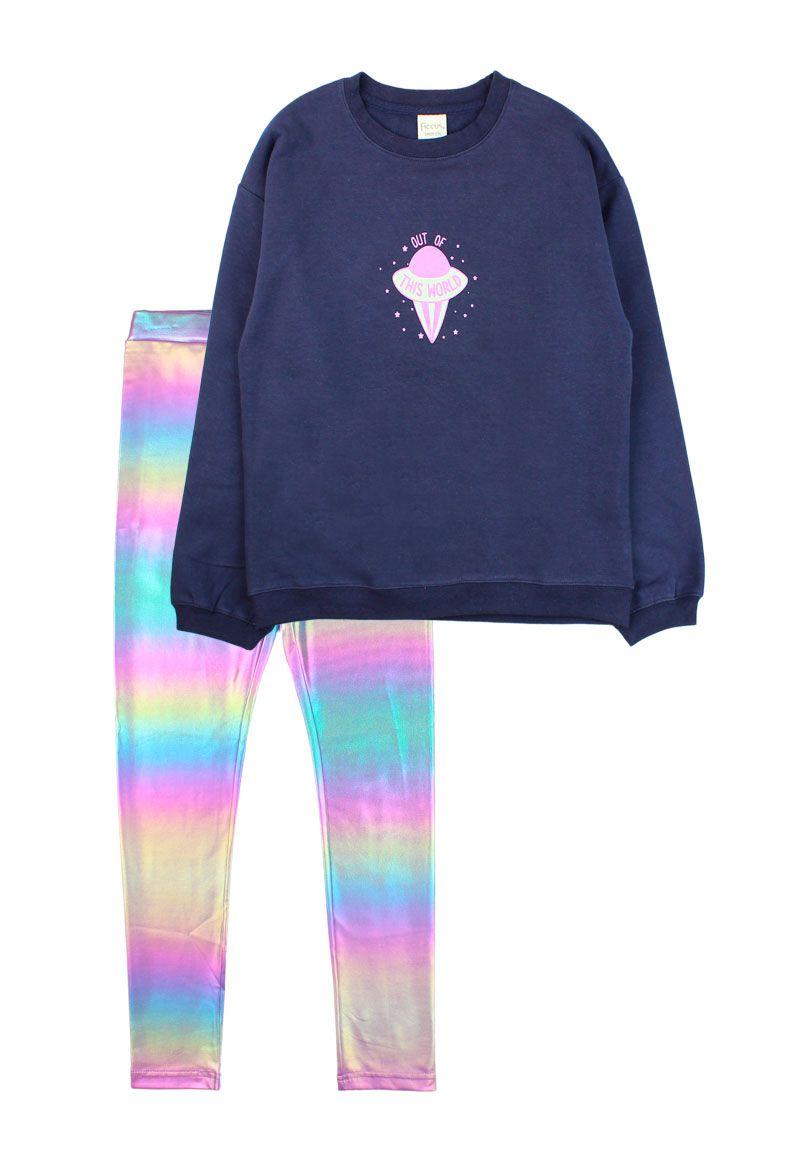 Conjunto junior niña cosmic 389-0