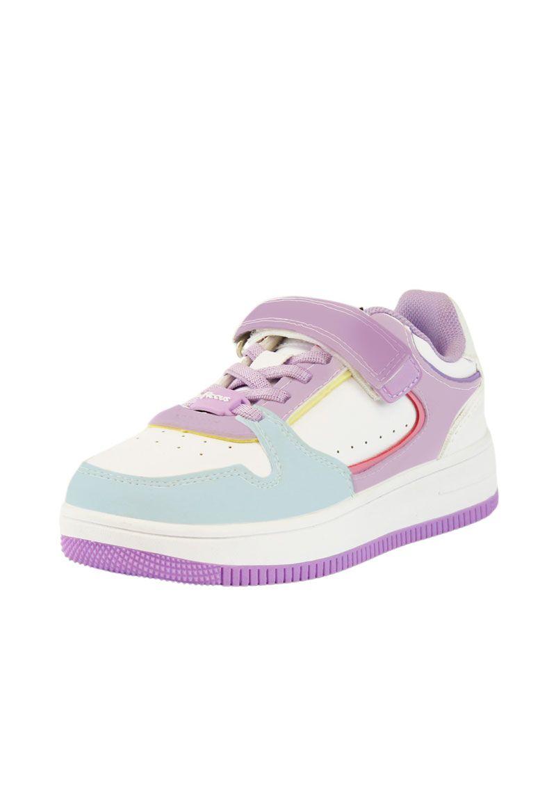Zapatilla solar velcro elástico junior niña 956-1