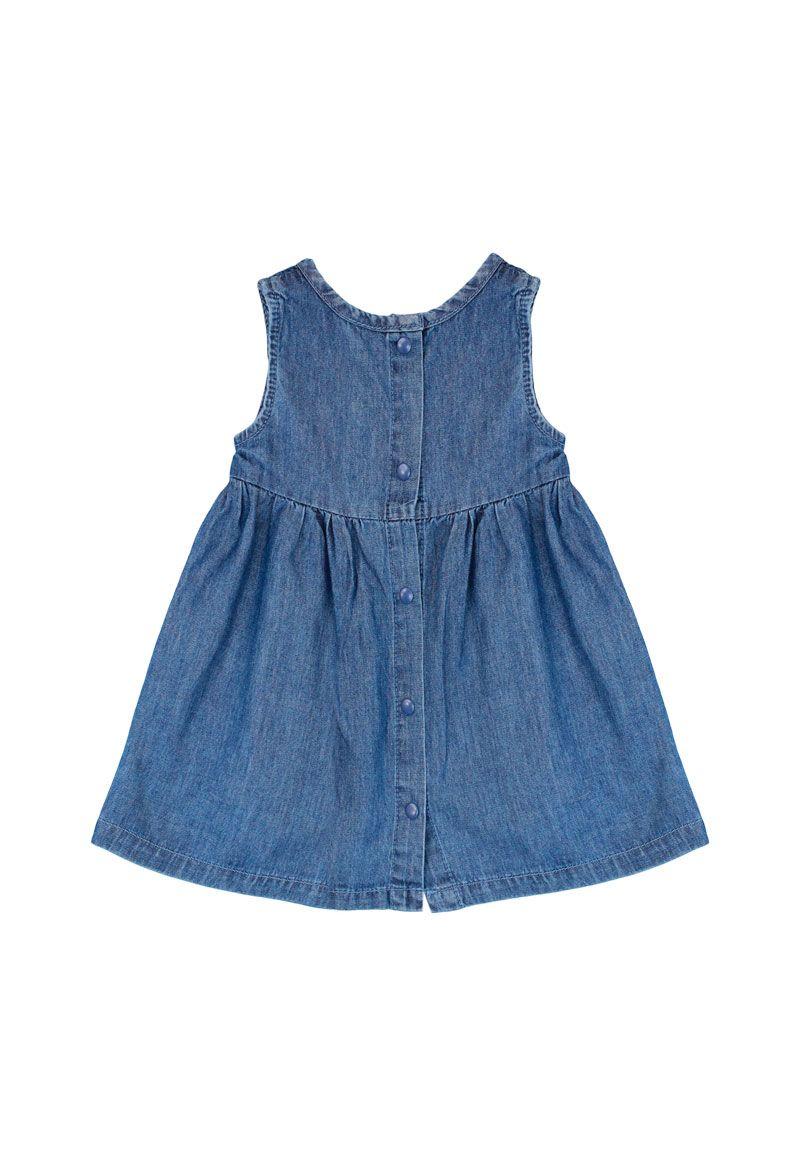 Vestido newborn niña mezclilla breeze 129-1