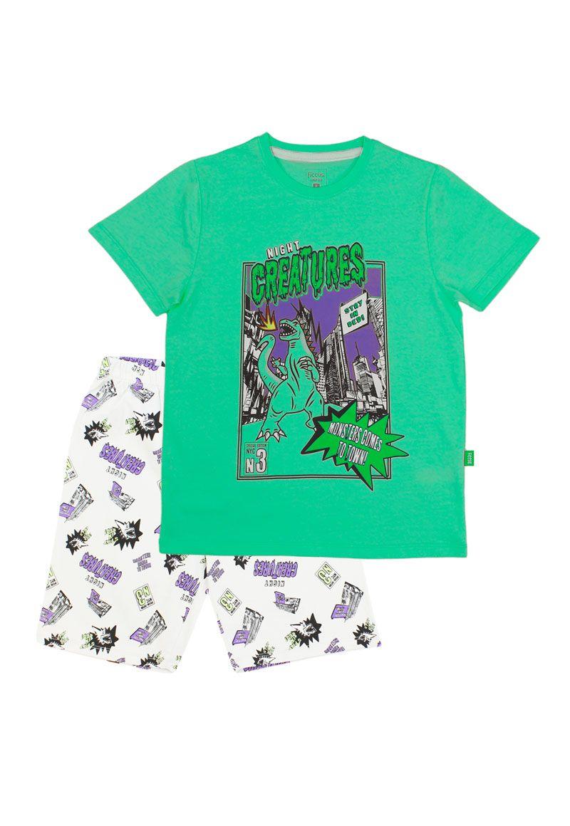 Pijama junior niño estampado roar 380-0