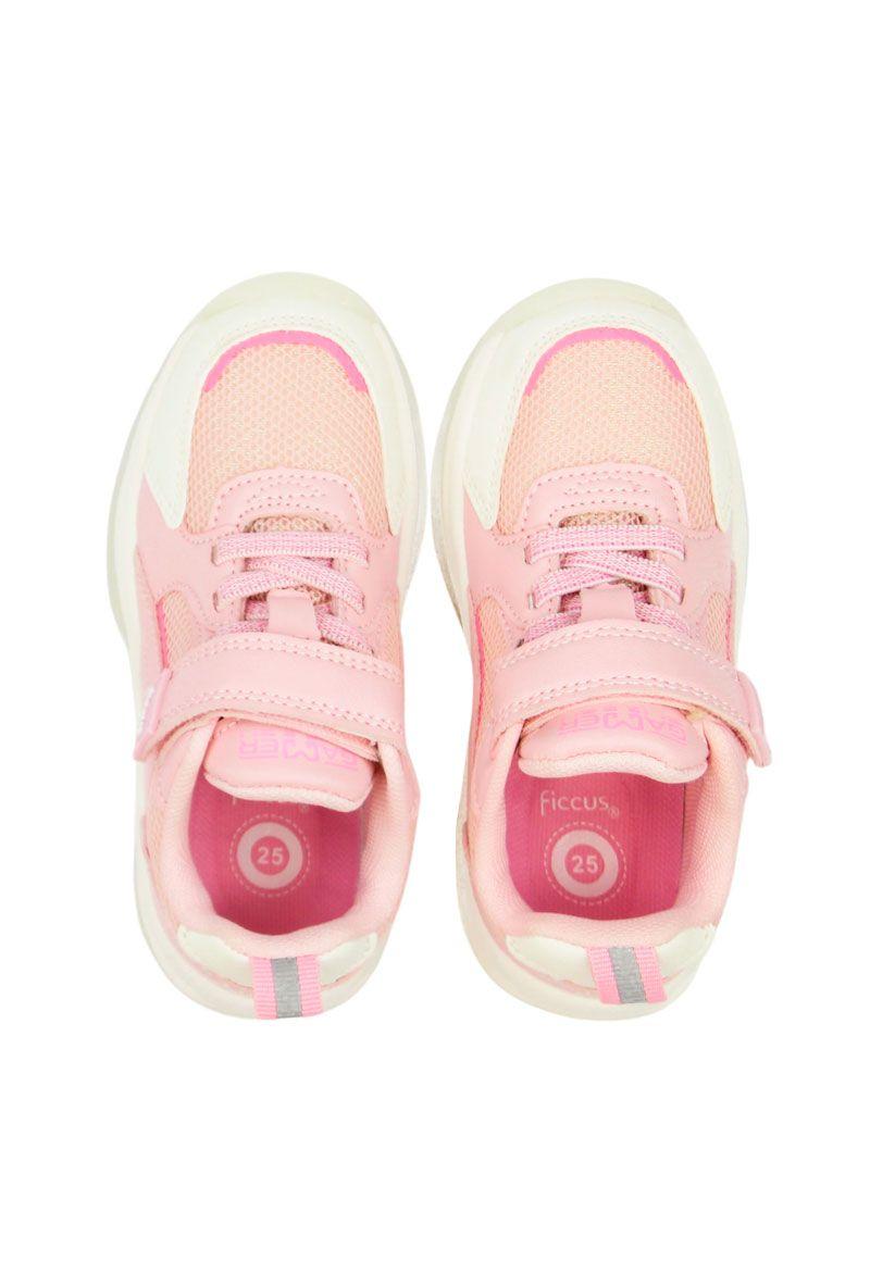 Zapatilla sport velcro elástico kids niña 946-2