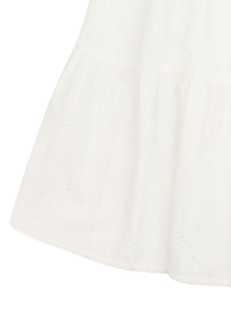 Vestido jr niña textura go 426-2