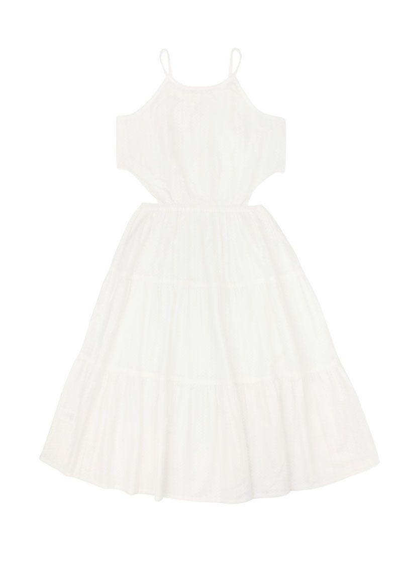 Vestido jr niña textura go 426-1