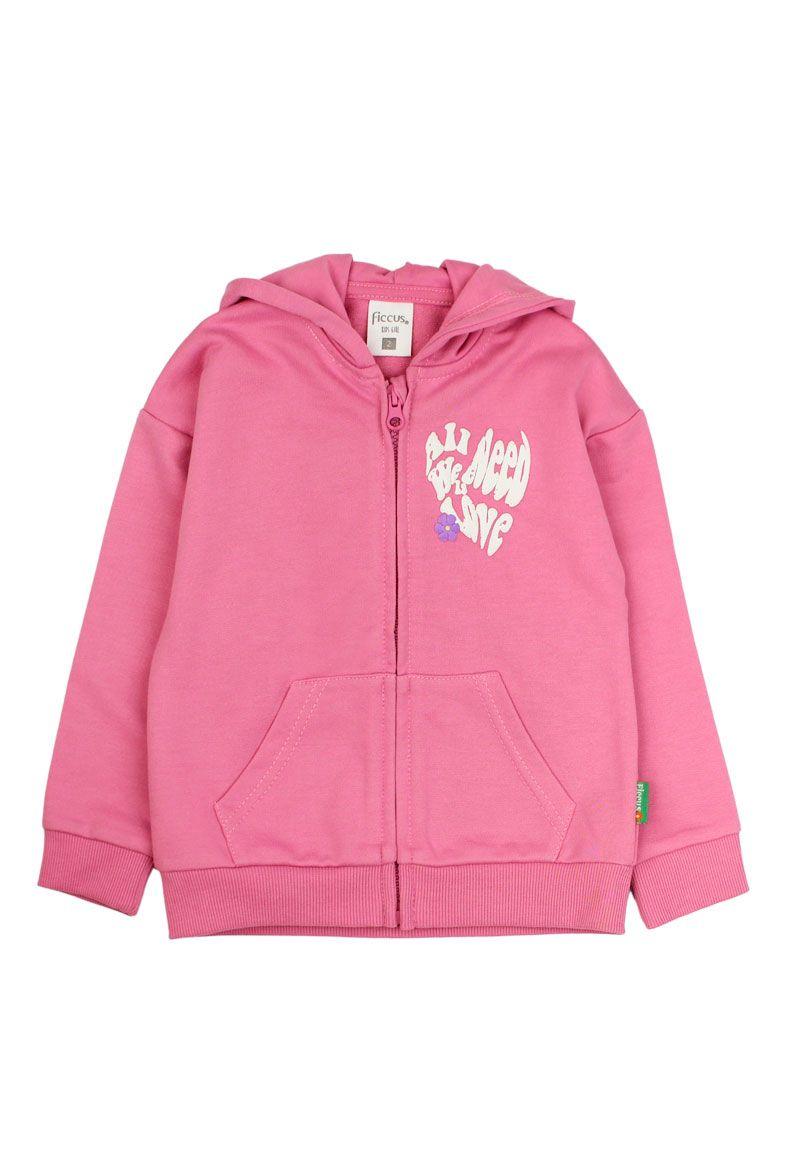 Poleron kids niña oasis 296-0