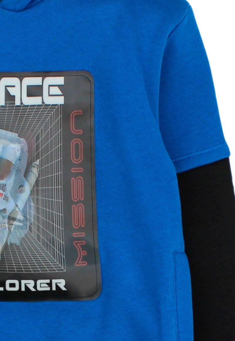 Polerón kids niño doble manga cosmic 243-2