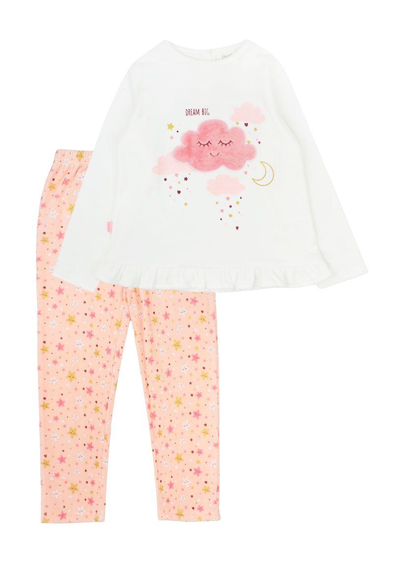Pijama kids niña plush 323-0