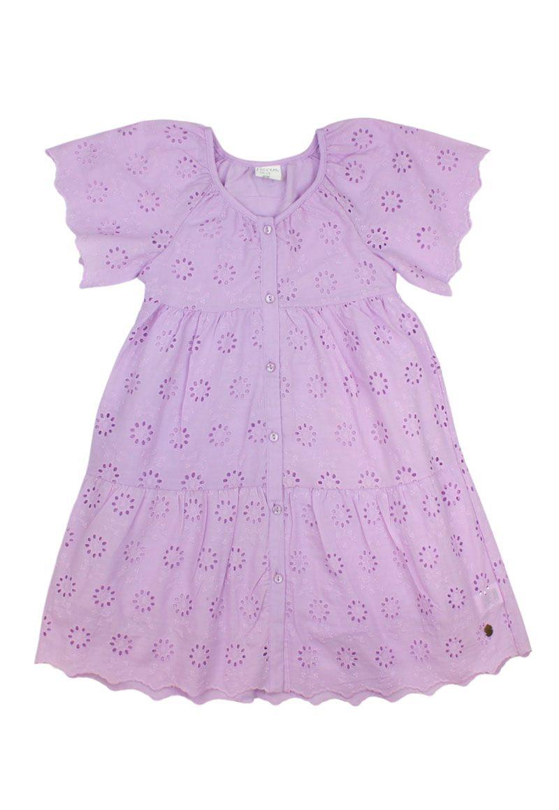 Vestido kids niña broderie earth 318-0