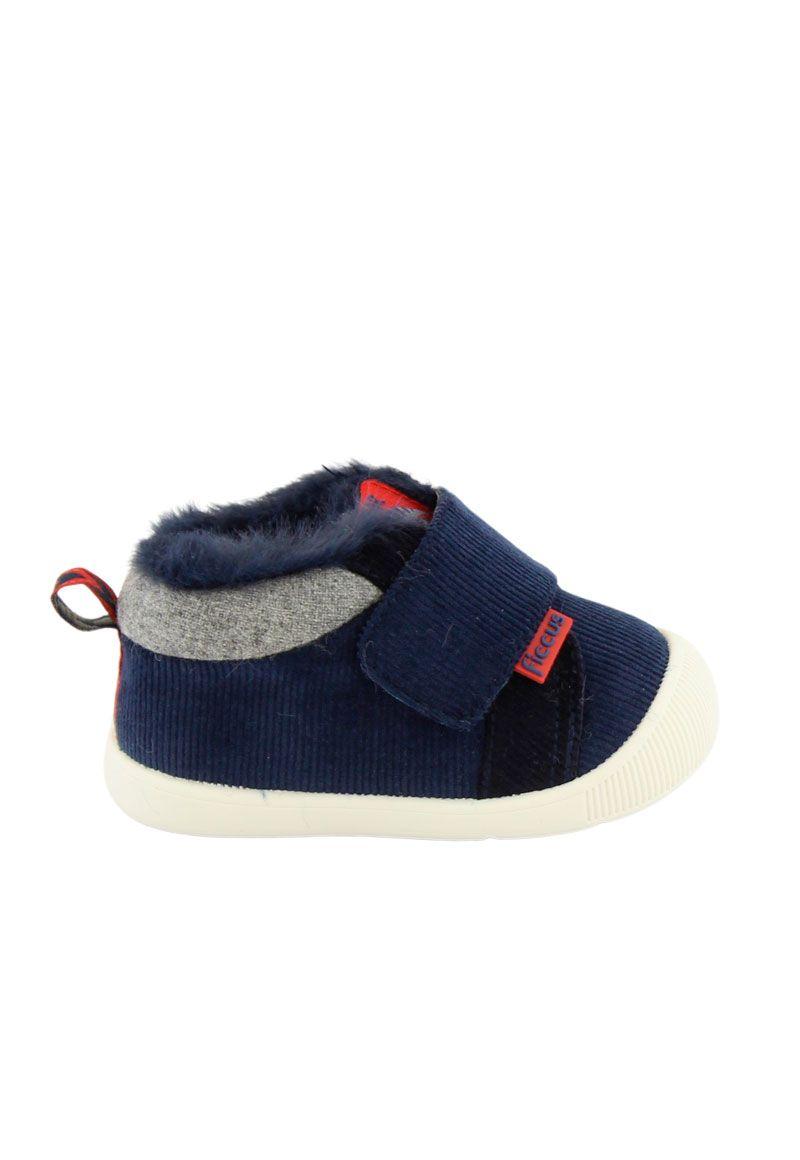 Zapatilla velcro gatear soft niño 822-0