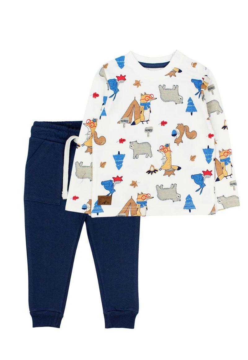 Conjunto bebé niño foresta 159-0