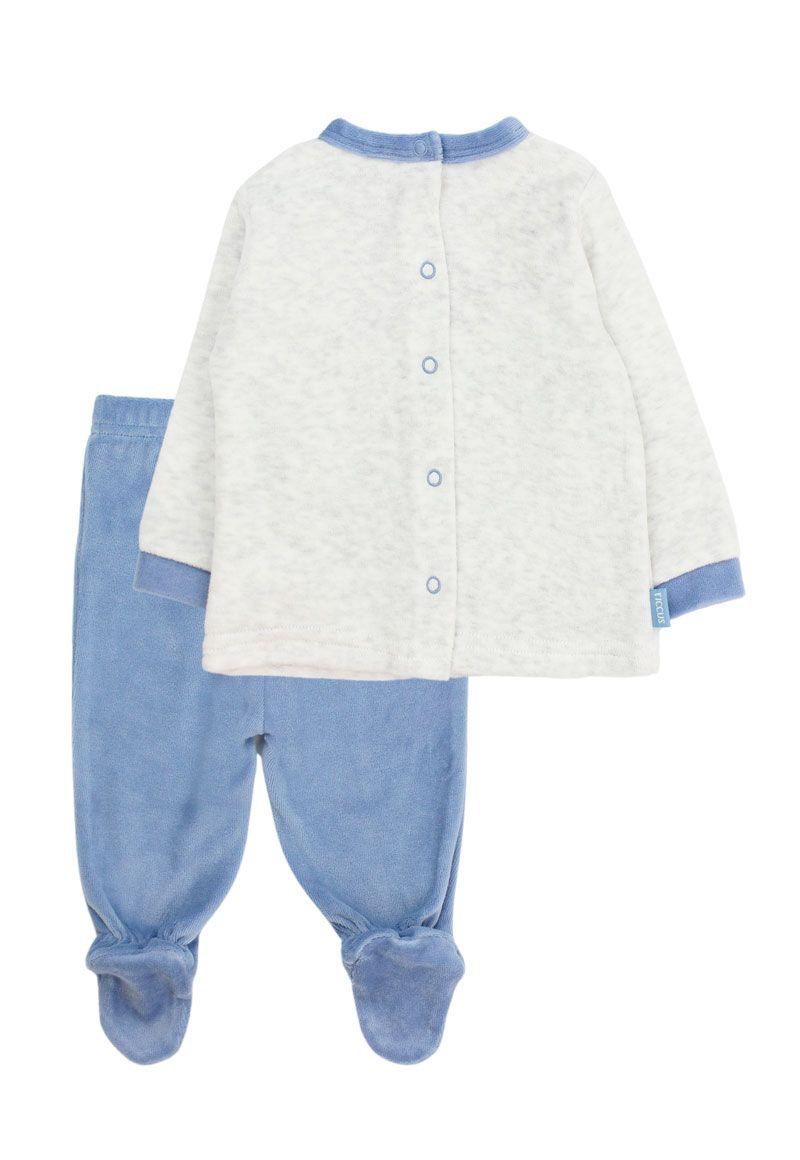 Conjunto newborn niño plush daddy time 103-1
