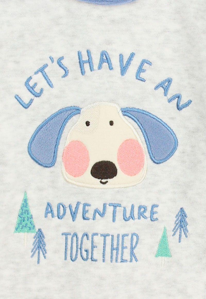 Conjunto newborn niño plush daddy time 103-2