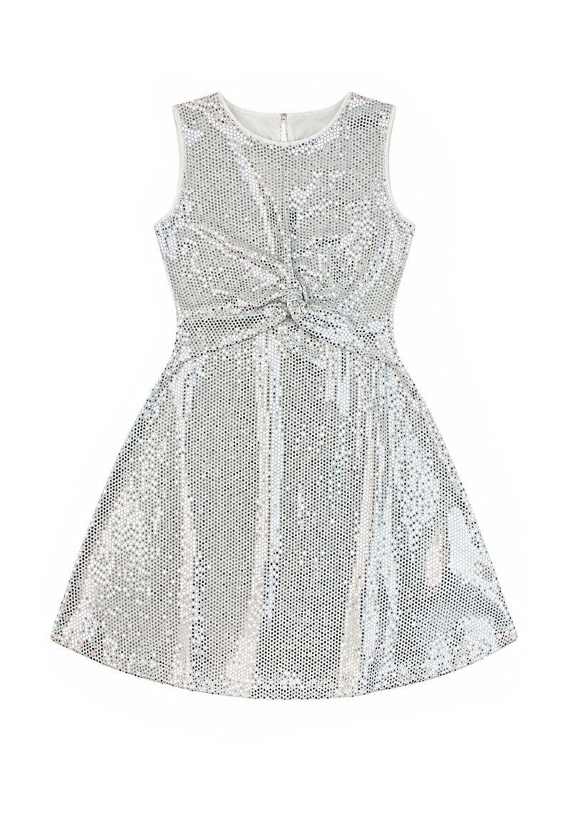 Vestido girls lentejuelas fiesta 582-0