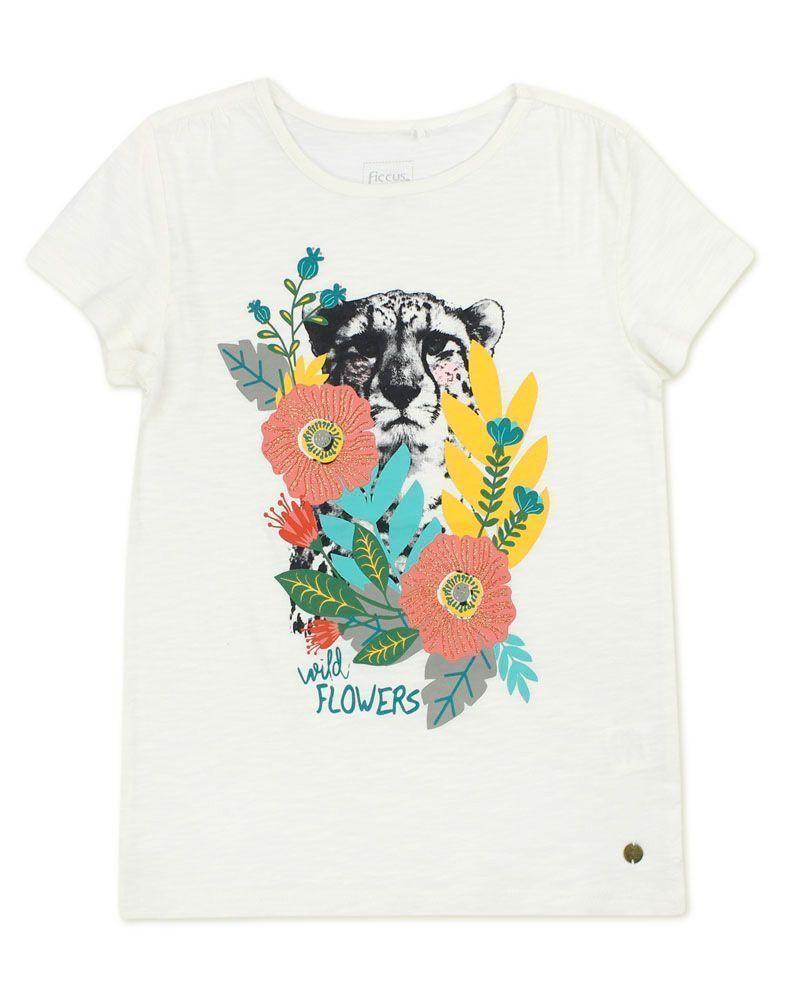 Polera Kids Niña Savage Ficcus-0