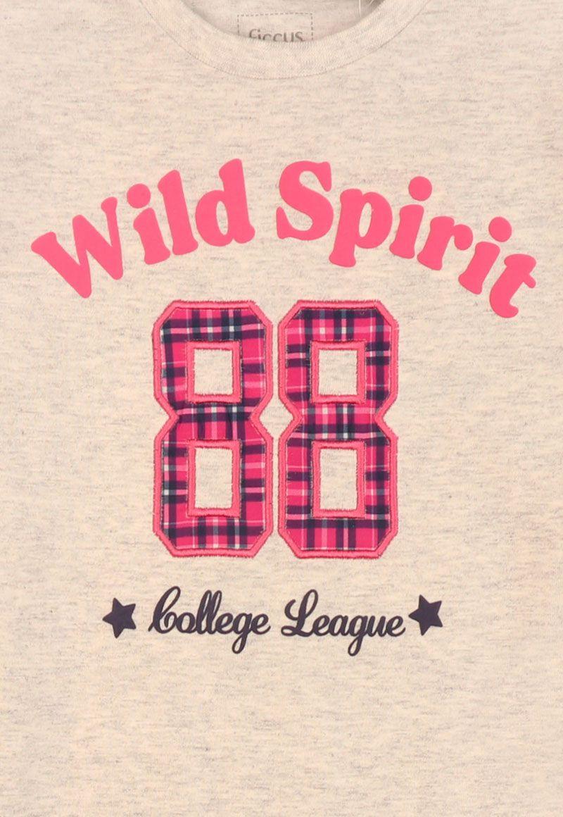 Polera kids niña nudo squad 273R-2