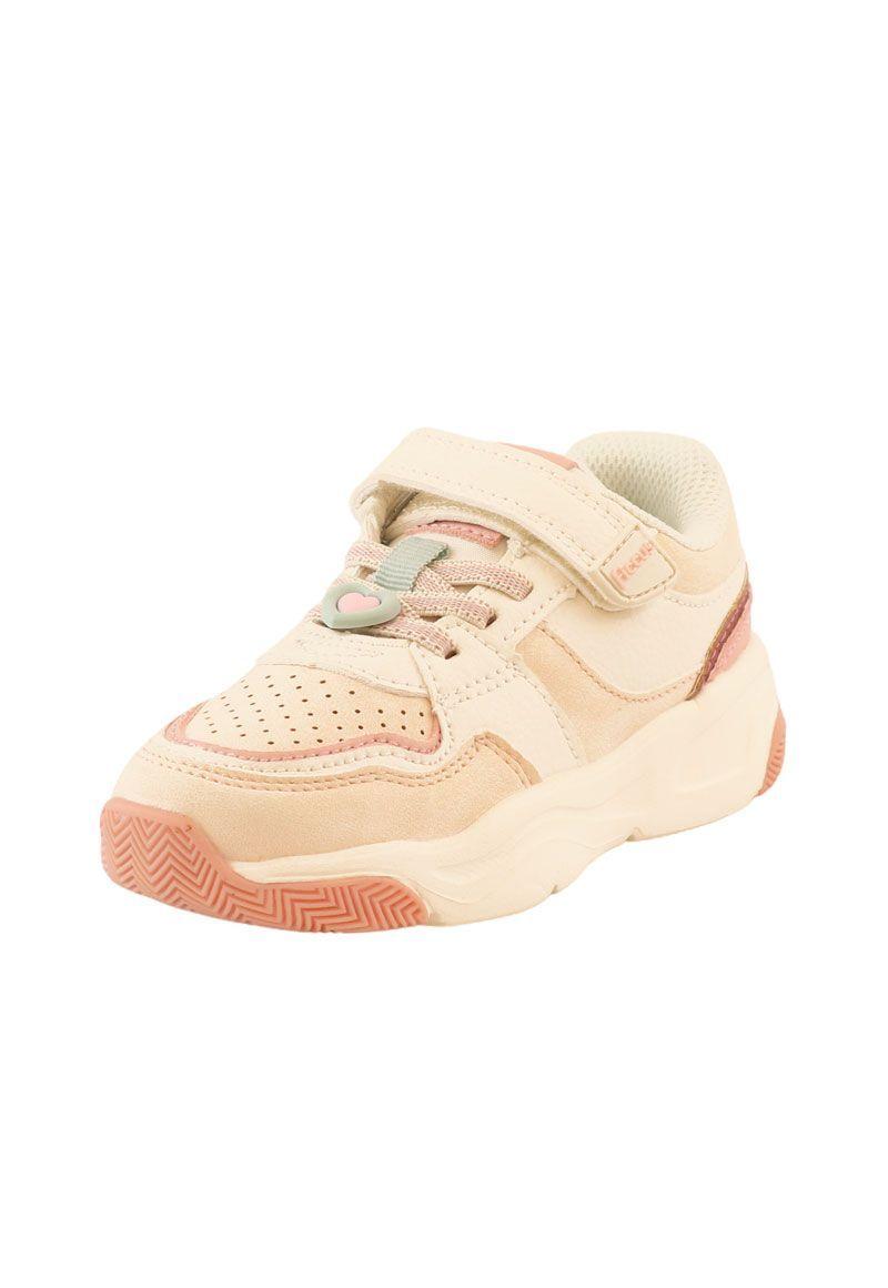 Zapatilla sport velcro elástico kids niña 843-3