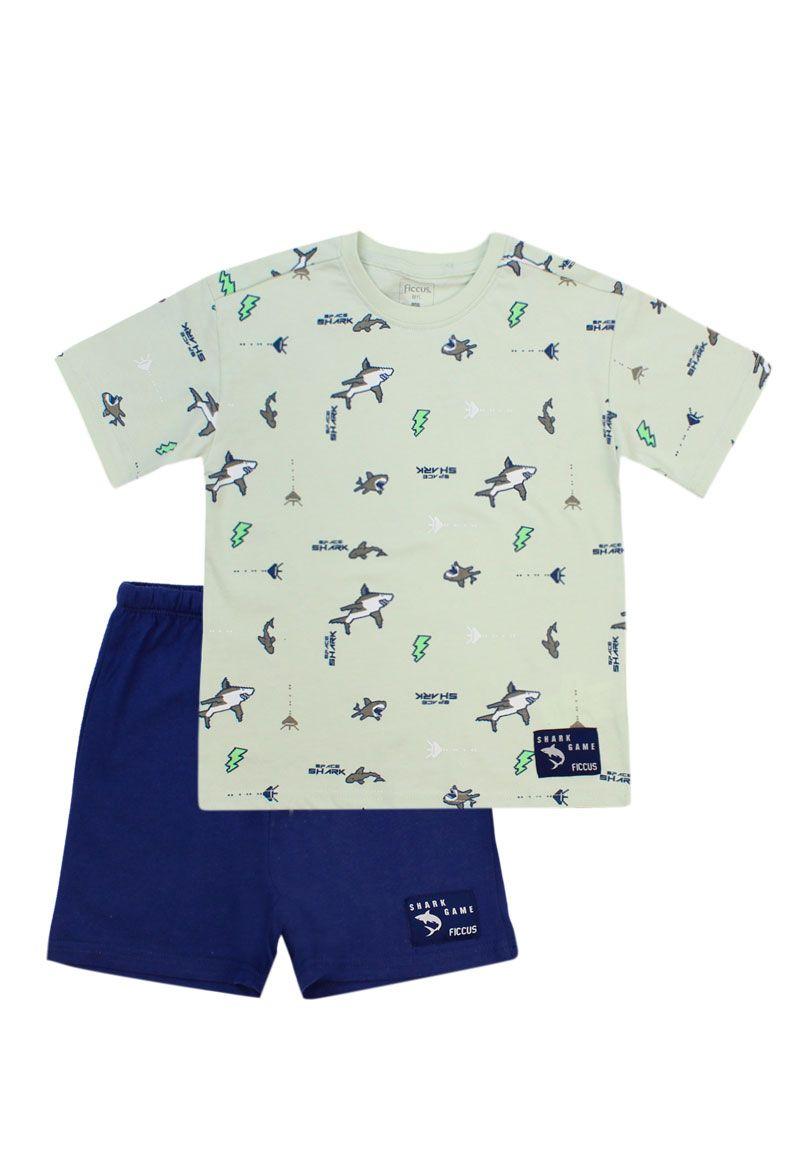 Pijama boys shark 284-0