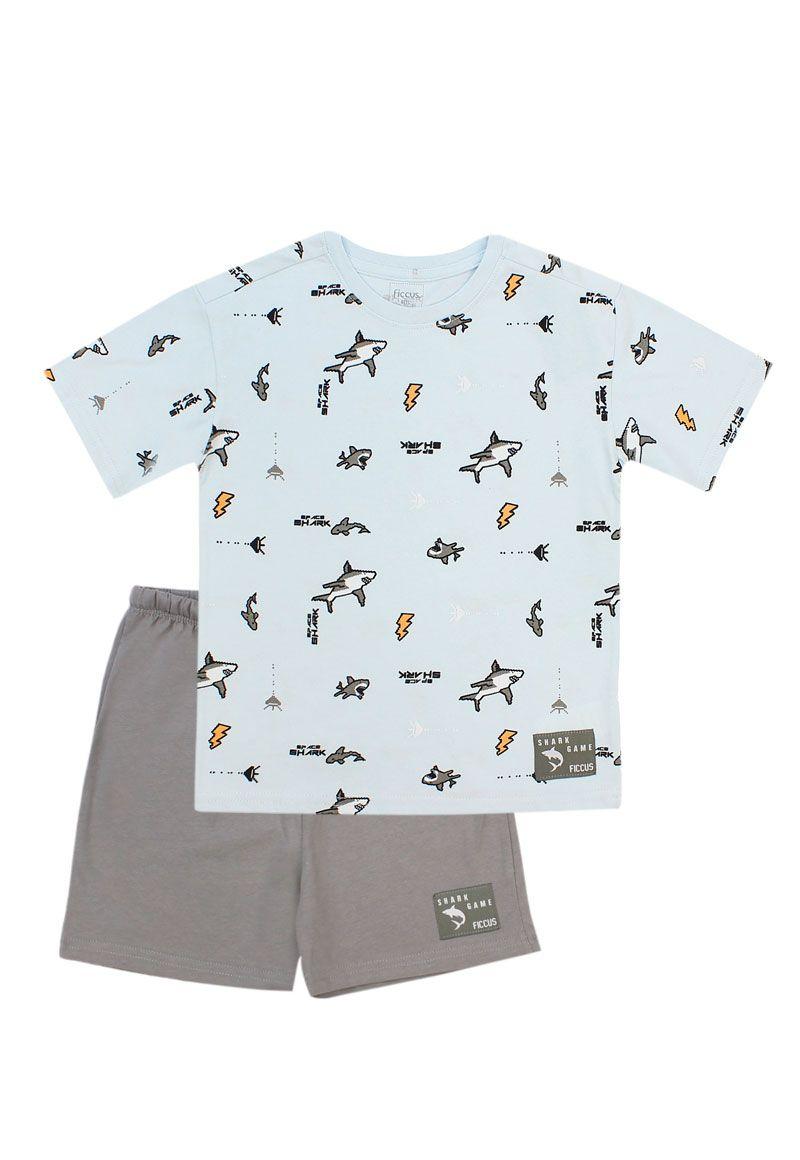 Pijama boys shark 284-0