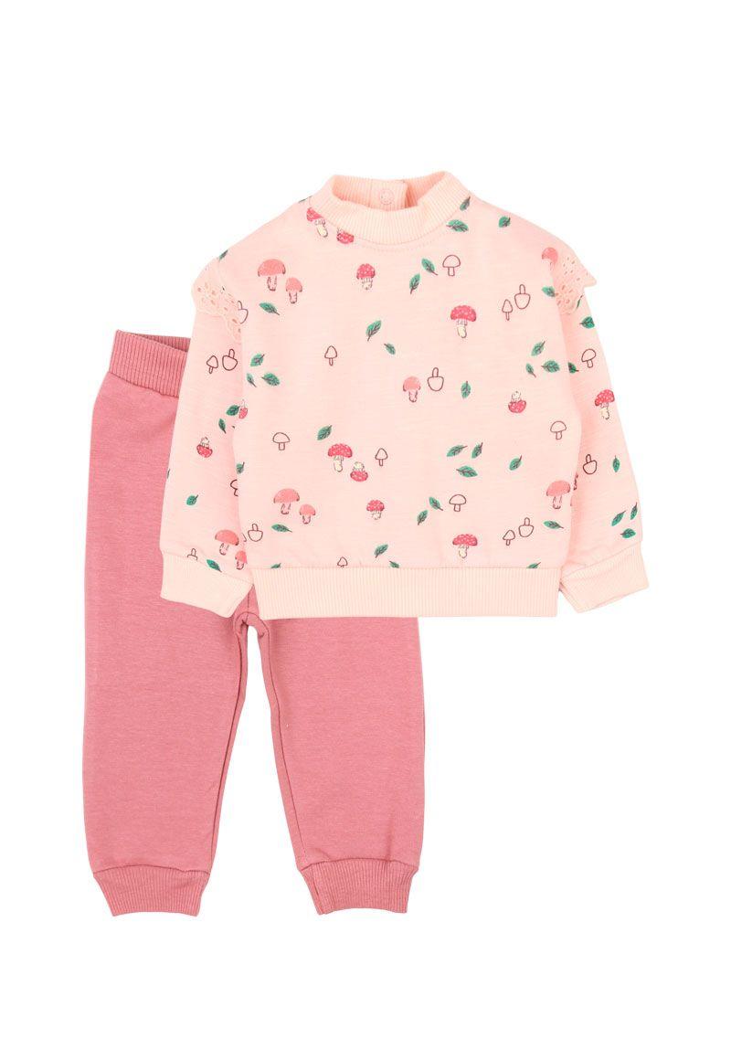 Conjunto newborn niña fungi 119-0
