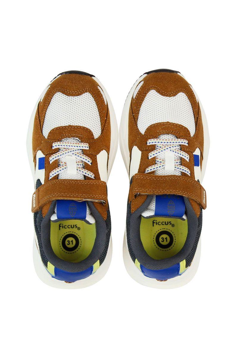 Zapatilla sport velcro elástico junior niño 931-2