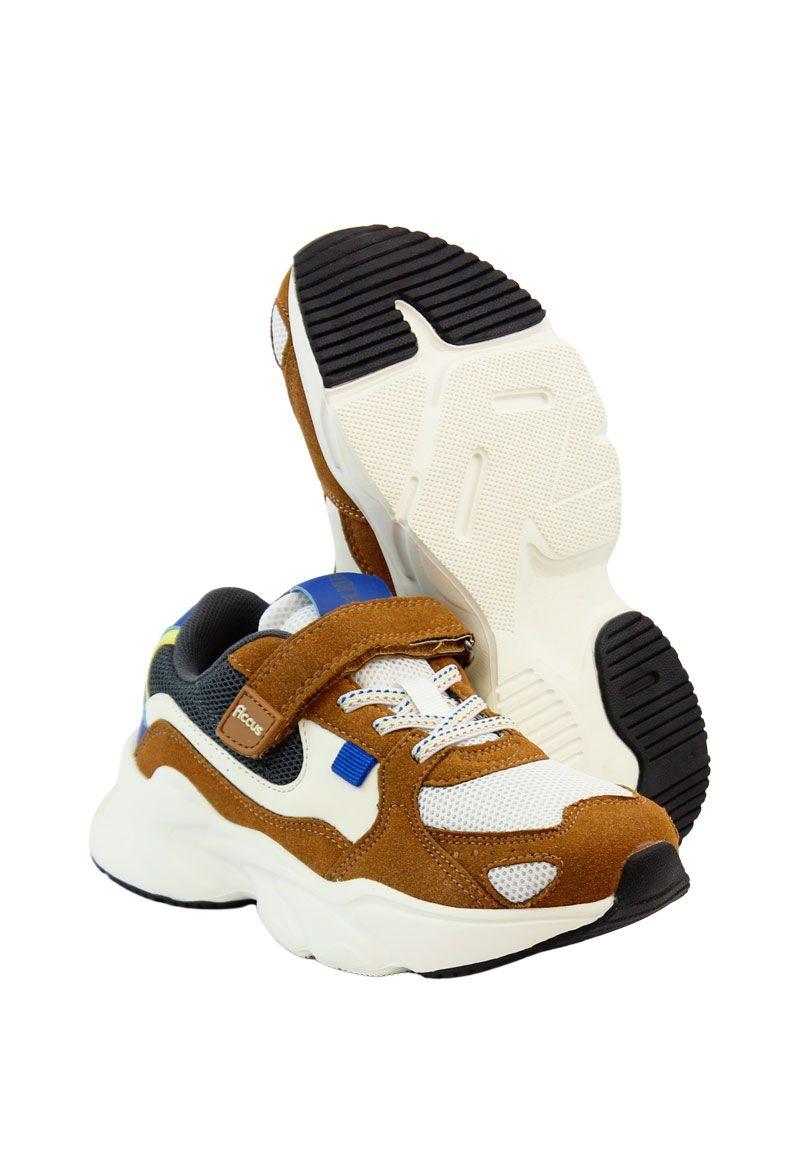 Zapatilla sport velcro elástico junior niño 931-3