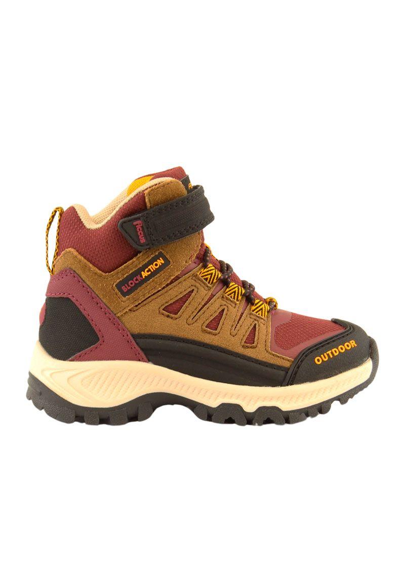 Zapatilla Ficcustex Block Action Caña Velcro Elástico  Kids Niño-0