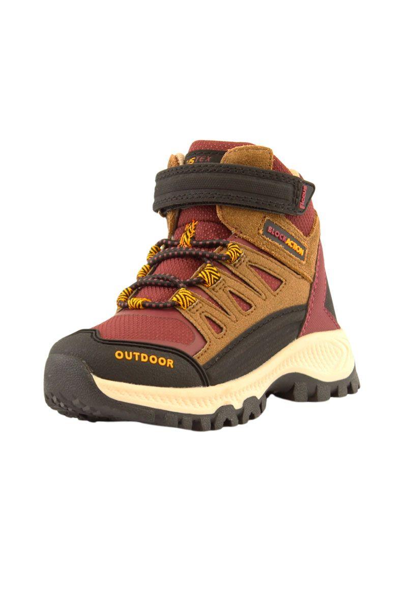 Zapatilla Ficcustex Block Action Caña Velcro Elástico  Kids Niño-1