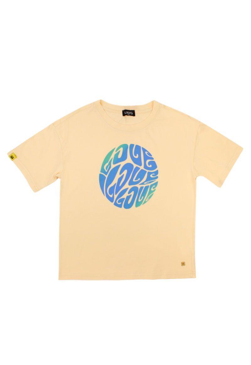 Polera teens niña desgastada freemind 529-4